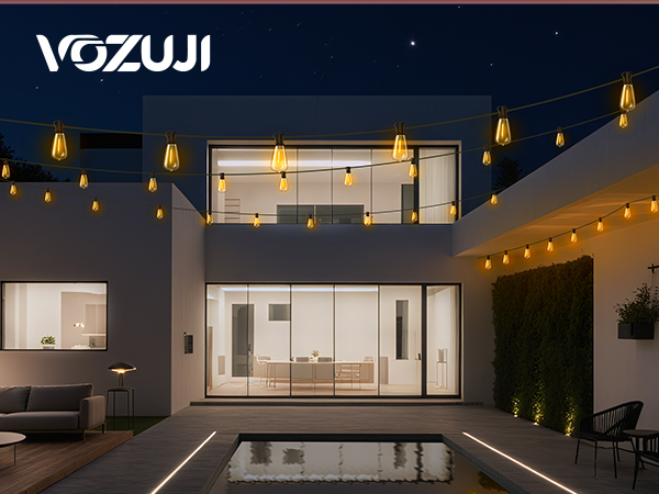 outdoor string lights