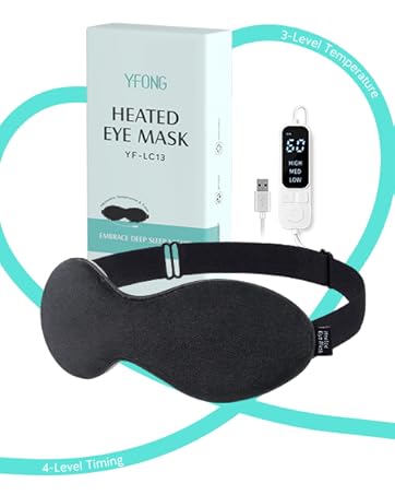 heated eye mask