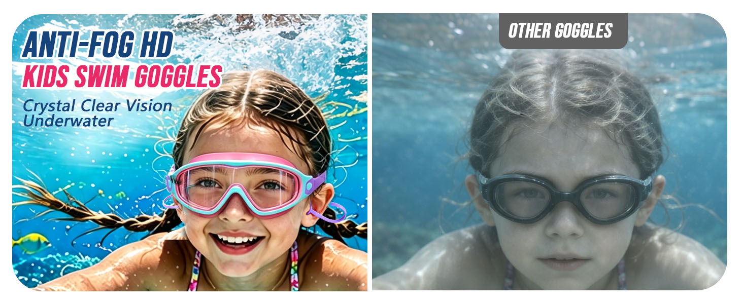kids swim goggles, swimming goggles for kids, youth swim goggles, boys girls swim goggles,pool beach