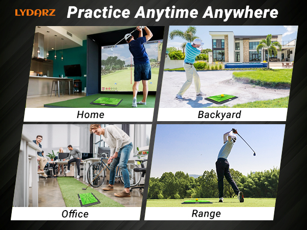 golf hitting mat - 1