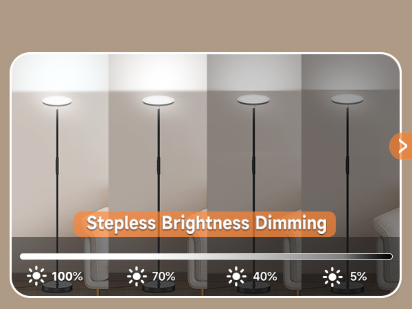 dimmable floor lamp
