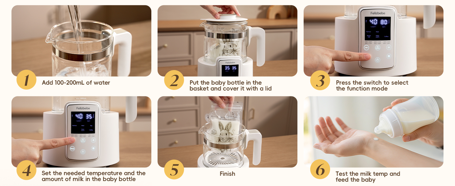 warm water dispenser for baby bottle