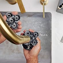 microtouch titanium head shaver titanium max trimmer as seen on tv 2023 titanium head shaver