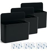 First-zgel 3 Pack Magnetic Pen Holder, Wall Mount Magnetic Dry Erase Marker Holder with Large Com...