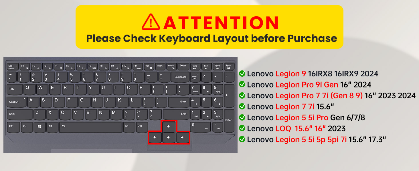 legion pro 5i keyboard cover
