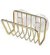 Blueden Kitchen Sink Suction Holder for Sponges,Soap,Sink Strainer, Sink Stopper.Food Graded Stai...