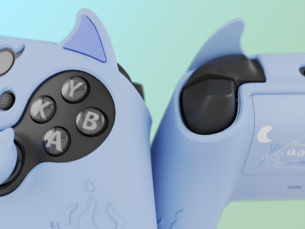 PlayVital Cute Demon Silicone Cover for Xbox Series X/S Controller,