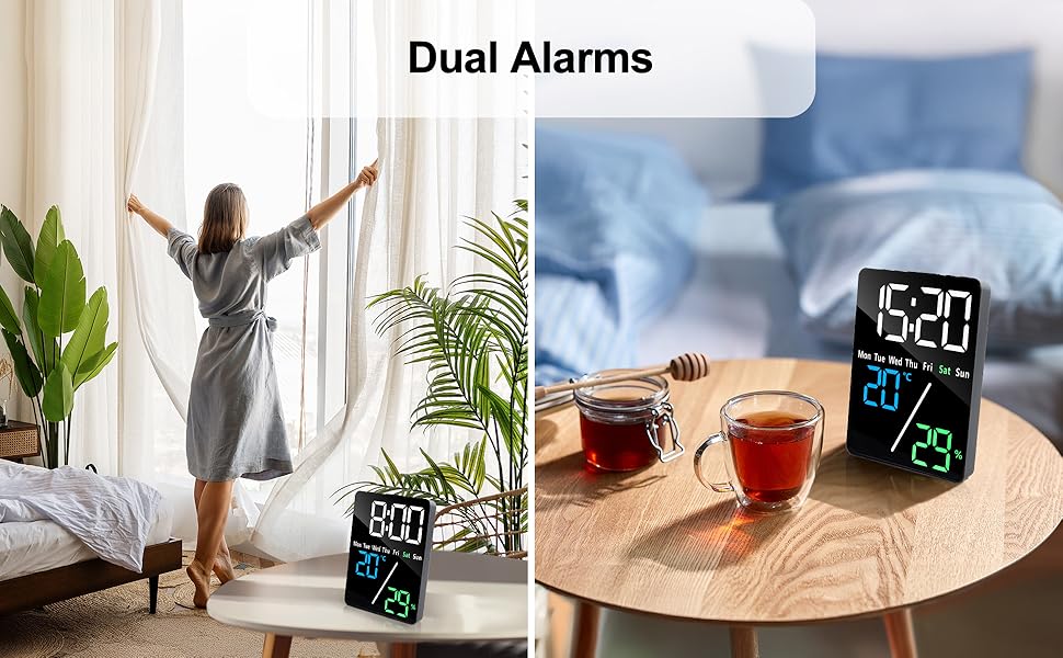digital alarm clock for bedroom