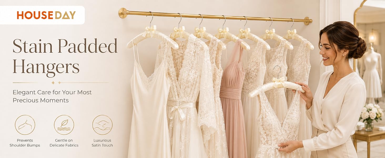 Wedding dress hangers