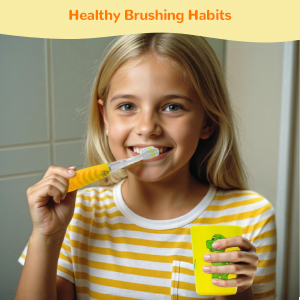 healthy brushing habits