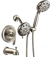 WRISIN Tub Shower Faucet Set with Valve, Bathtub Shower Faucet Set with Handheld Spray