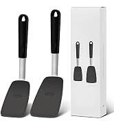 Unicook Upgraded Silicone Spatula, Flexible Egg Turner, 600°F Heat Resistant Silicone Handle, Kit...