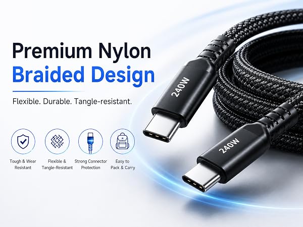 Premium NylonBraided Design