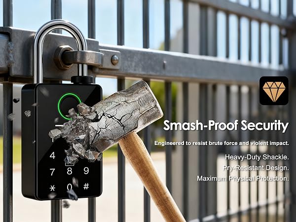 smart padlock