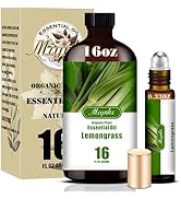 Lemongrass Essential Oil-Lemongrass Fragrance Oil 16.33oz (490ml)-100% Pure Natural Scent for Dif...