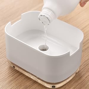 One time liquid filling, reusable