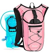 WELIDAY Hydration Backpack with 2L Water Bladder, Lightweight Hydro Pack for Cycling, Running, Hi...