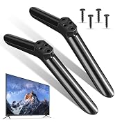 DOITOOL Universal TV Stand Legs with Screws, 2PCS TV Legs, Table Holder Stand with Screws, Base f...