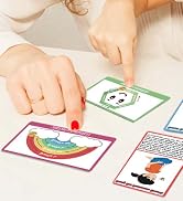 Garybank Kids Yoga Dice with 12 Yoga Cards, 20 Breathing Exercise Cards - Calm Down Corner Suppli...