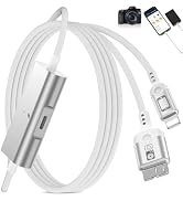Micro USB 3.0 for Lightning Cable Hard Drive DSLR Camera Data Transfer Cord | for iPhone 14 13 12...