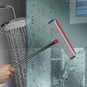 showersqueegee outside sqeegy squgee squuegee water blade extendable squeegees scraper