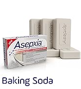 Baking soda bar soap face cleanser for deep pore care, acne body wash for oily skin