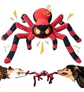 LEGEND SANDY Large Dog Toys to Keep Them Busy, Interactive Dog Toys, Squeaky Crinkle Tug of WarPu...