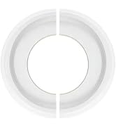 INCRERWAY 1PC Plain Ceiling Medallion, Split Decorative Ceiling Ring for Chandelier Light Fixture...