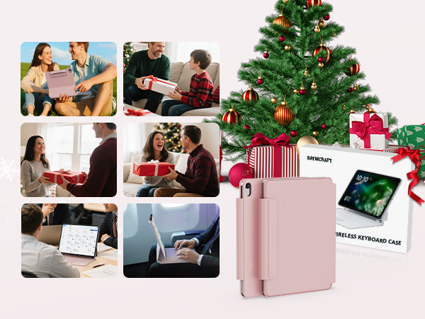 ipad a16 case with keyboard gift