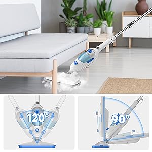 steam mop for all floors steamer cleaner vinyl hardwood