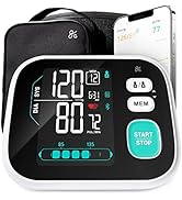 Greater Goods Premium Digital Bluetooth Blood Pressure Monitor for Home Use, Multicolor Large Scr...