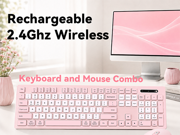 wireless keyboard and mouse combo