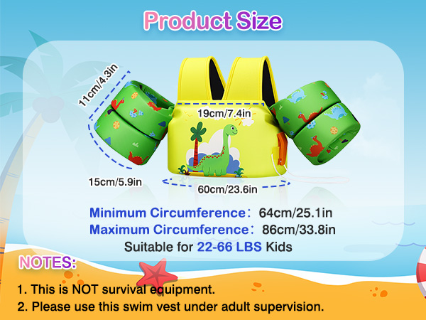 Toddlers Swim Vest
