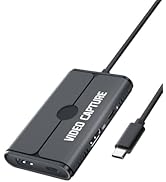 Lemorele Video Capture Card for 1080P 60Hz HDMI Output and USB C Capture, w/5Gbps USB 3.0, 100W P...