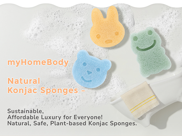 Natural Konjac Sponges