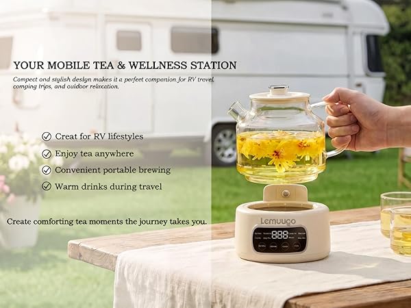 your mobile tea wellness station