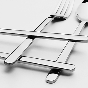 flatware with smooth edges