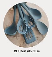 Starpack XL silicone Utensils set Blue