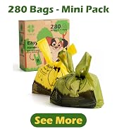 280 dog poop bag tie handles