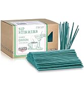 1000 Plastic Coffee Stirrers, 5-Inch Cocktail Straws and Stir Sticks for Coffee Bar and Restauran...