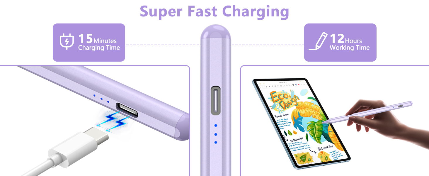 for ipad pencil 8th generation for ipad 8th generation pencil Stylus Pen for iPad 2018-2023