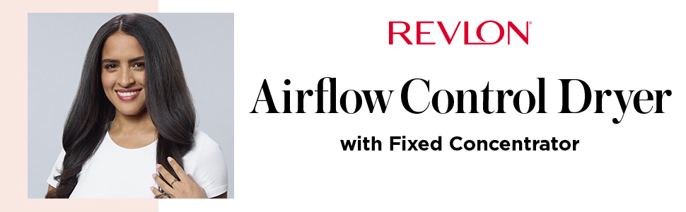 Revlon Airflow Control Hair Dryer with Fixed Concentrator
