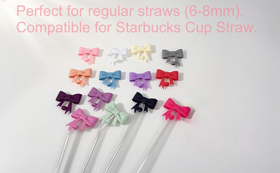Bow Straw Topper