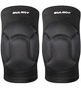 YEEKORO Knee Pads with Thickened SBR Pad Sports Knee Support Sleeve Anti-Slip Wrestling Knee Brac...