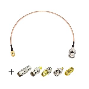SMA Male to BNC Male Cable jumper