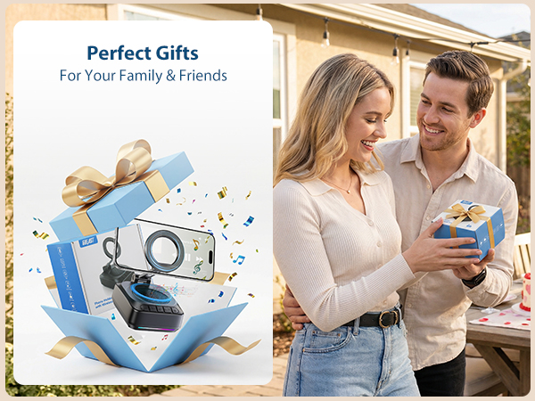 cell phone stand speaker gifts for men