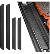 4PCS Car Door Sill Protector,Anti-Scratch & Waterproof Car Door Sills Scratch Protection,Universa...
