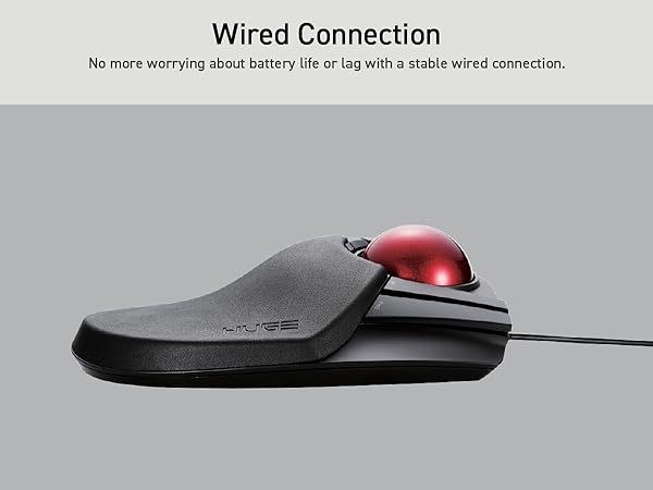 Huge Trackball Wired Connection