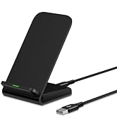 Samsung Wireless Charger, 15W Fast Charging Stand for Samsung Galaxy S24/S23 FE/S23 Ultra/S22/S21...
