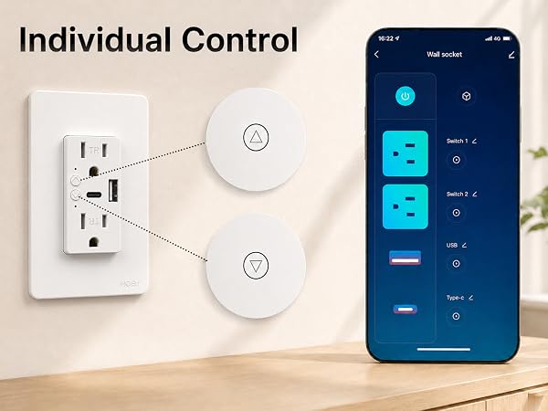 WiFi wall outlet